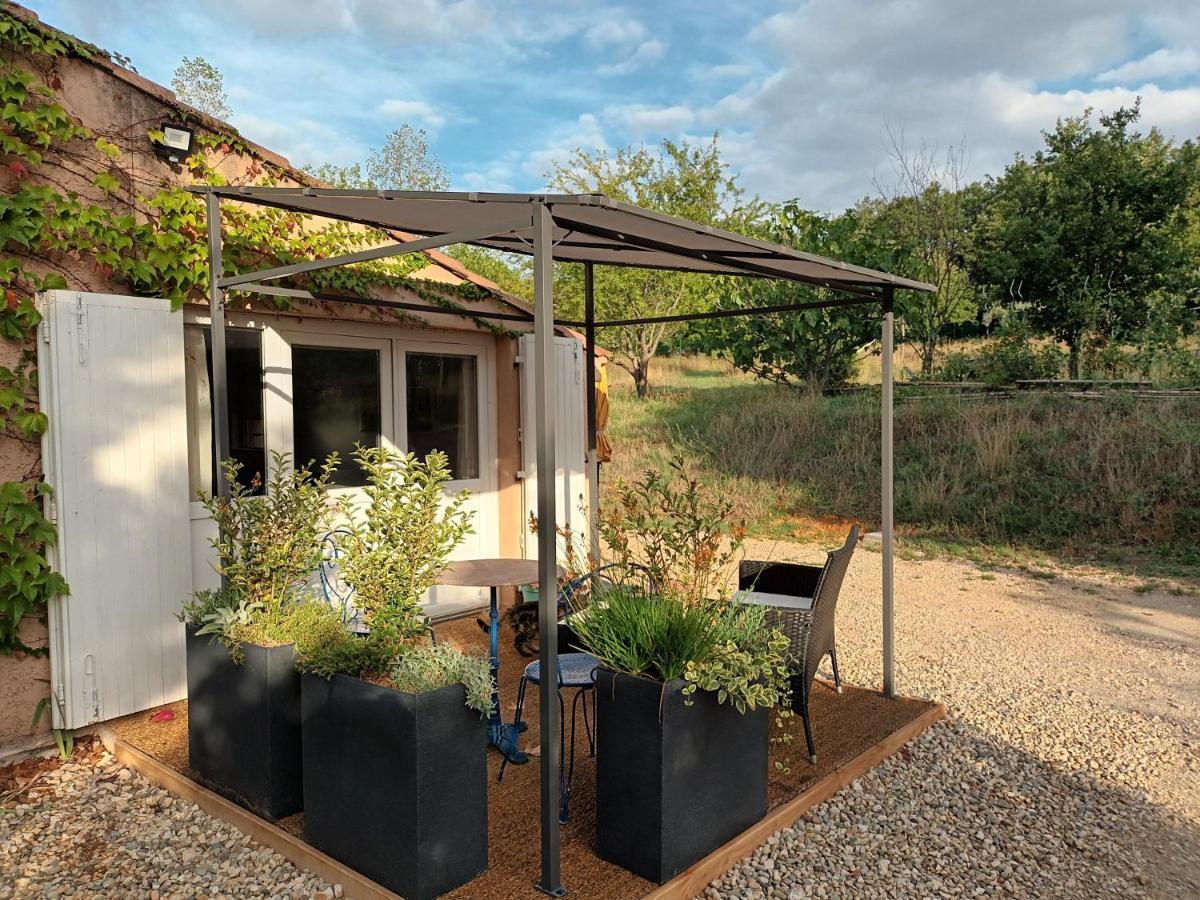 Chambre de charme indépendante proche Uzès Fontarèches Esterno foto